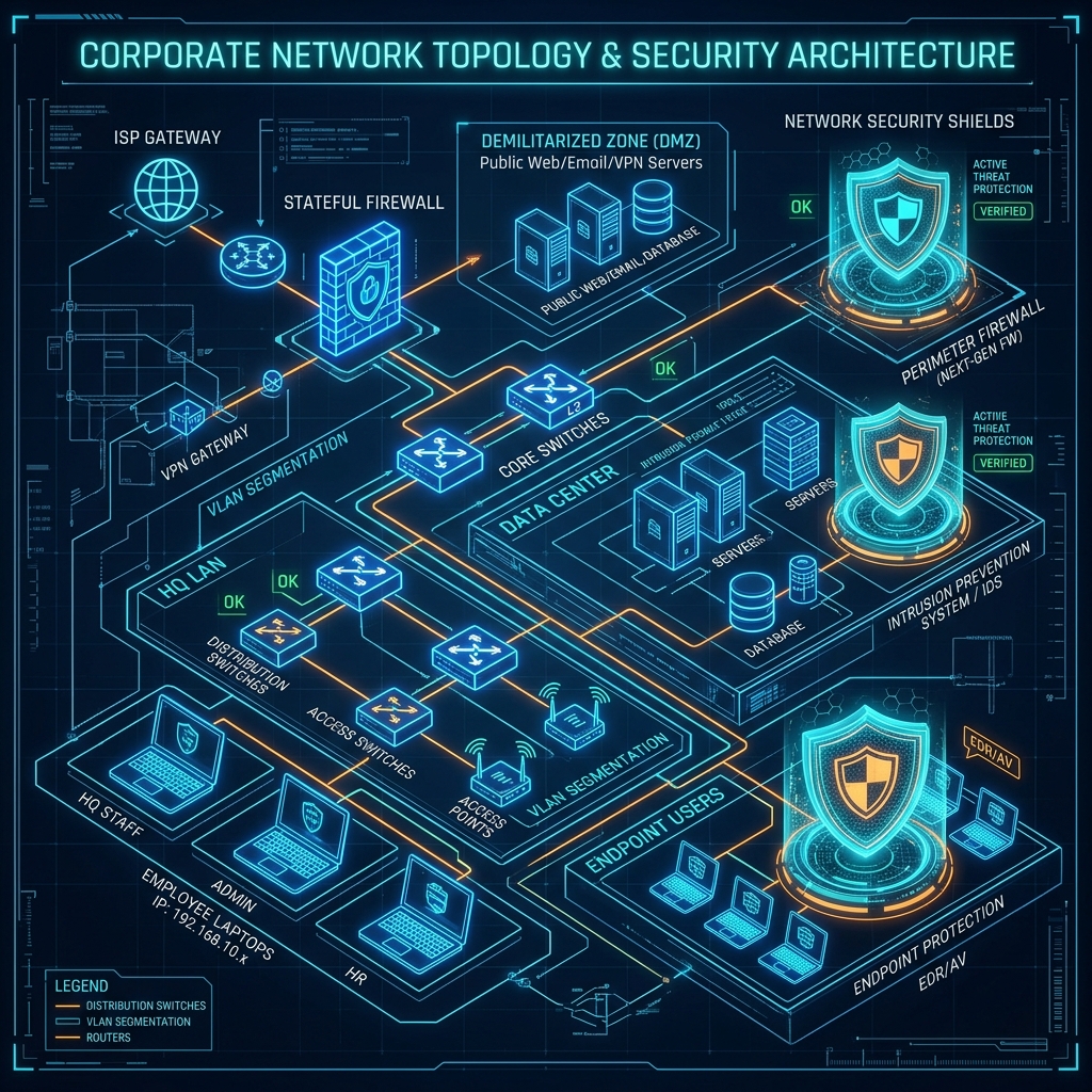 Designing a Zero-Trust Corporate Network: MDM Automation and Segmented Unifi Wireless for Modern Startups